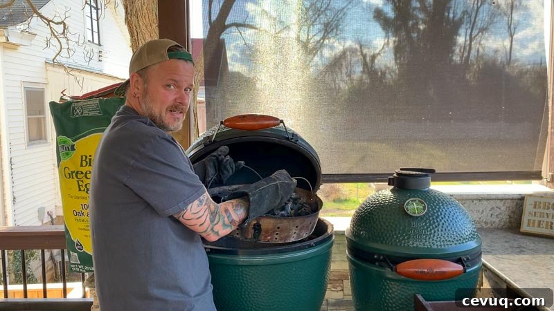 How to set your Big Green Egg for Low and Slow
