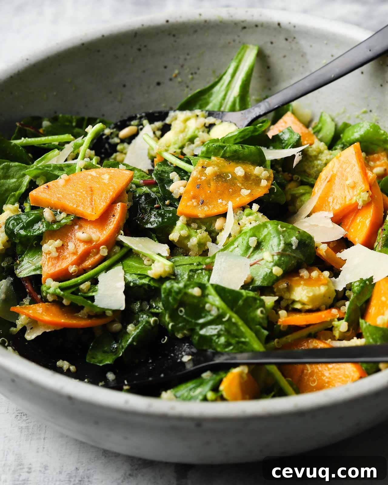 Persimmon and Avocado Salad with Bright Citrus Vinaigrette 3 Persimmon & Avocado Salad with a Citrus Vinaigrette