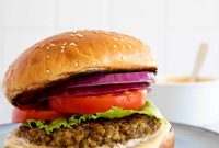 Shiitake Mushroom and Quinoa Burgers with Miso Aioli