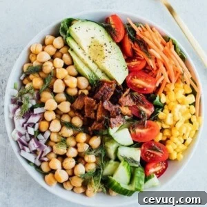 vegan cobb salad
