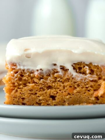 Pumpkin carrot cake