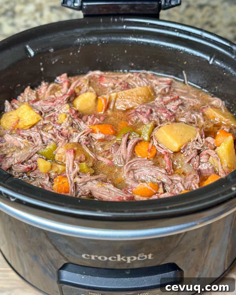 Pot roast ingredients
