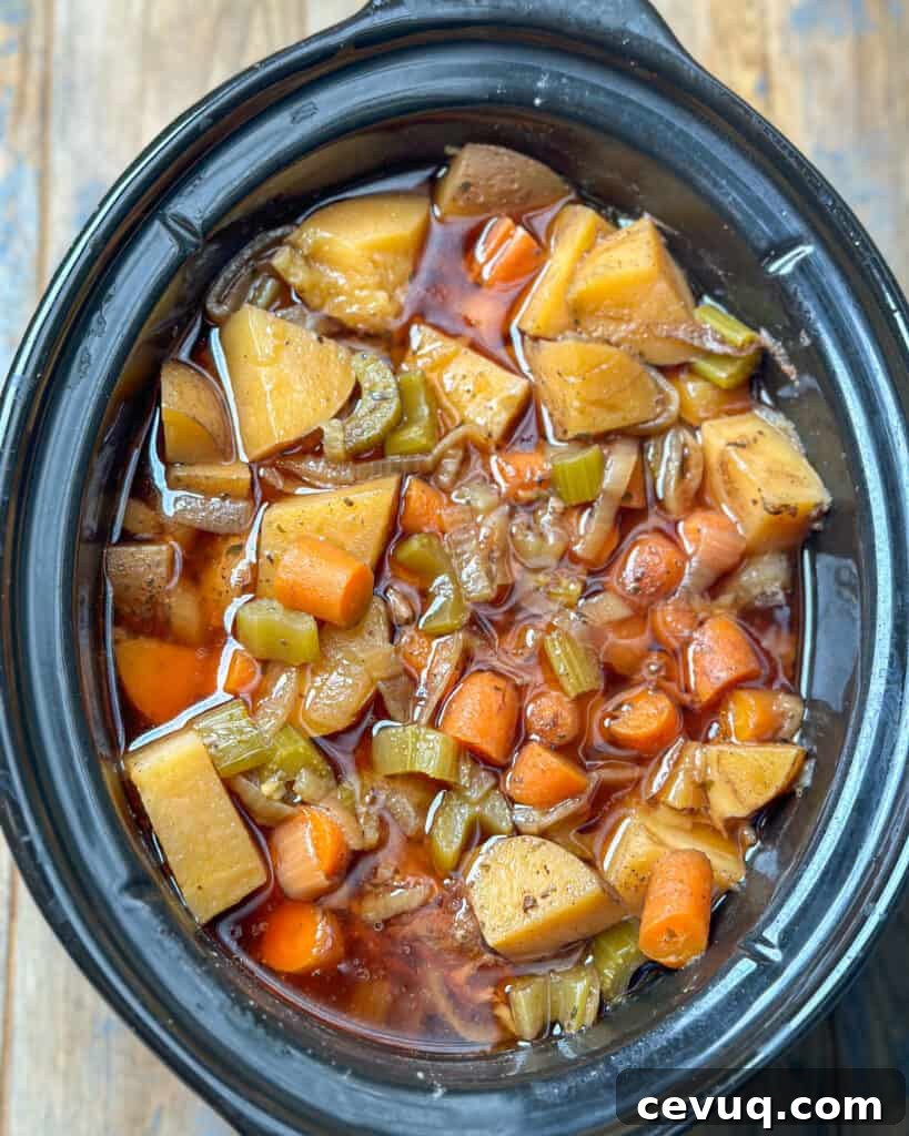Vegetables soft after cooking