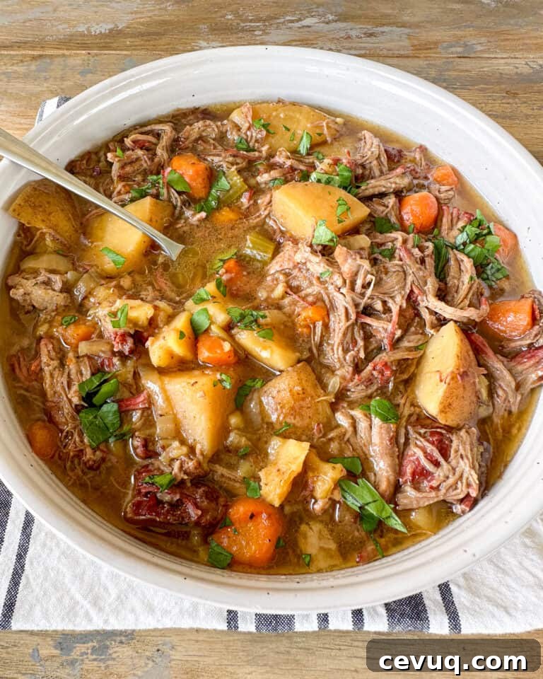 Finished smoked Mississippi pot roast