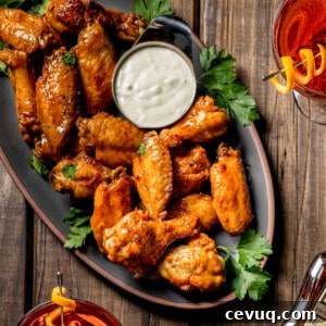 Sweet and Spicy Honey Garlic Chicken Wings